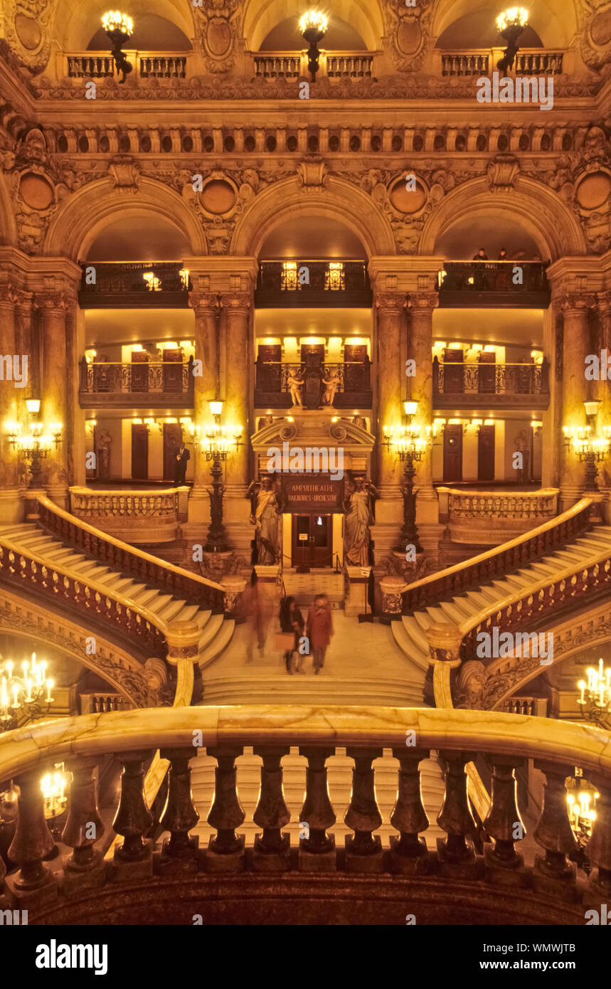 Parigi, l' Opera Garnier Foto Stock
