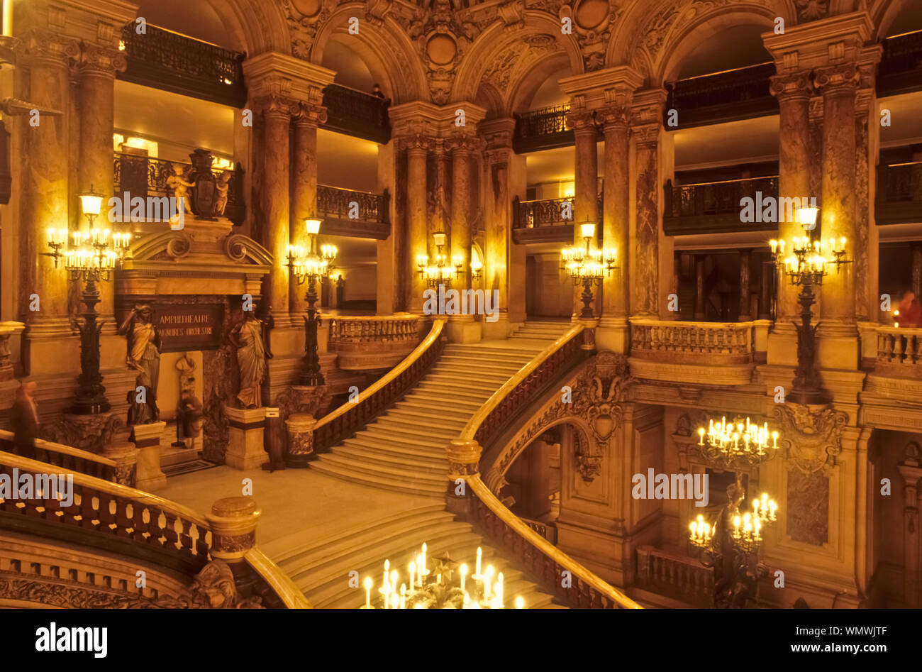Parigi, l' Opera Garnier Foto Stock