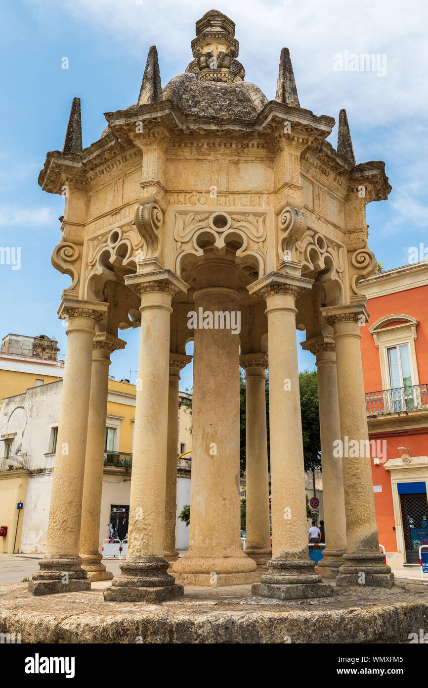 Italia Puglia Provincia di Lecce, Nardo. Tempio di Osanna. Foto Stock