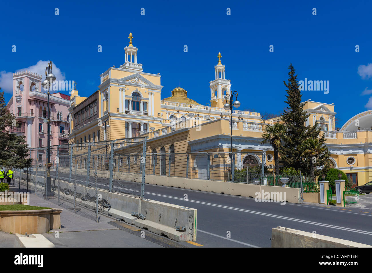 Magomayev Azerbaigian membro Philharmonic Hall, 1912, Baku, Azerbaijan Foto Stock