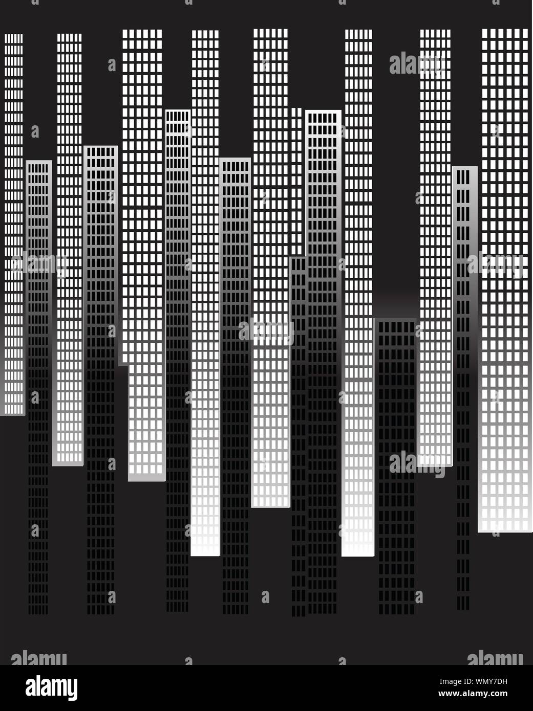 Skylines Illustrazione Vettoriale