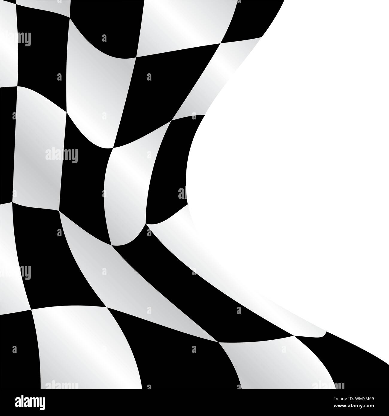 Bandiera a scacchi Illustrazione Vettoriale