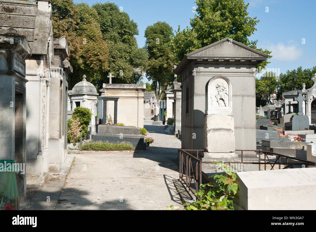 Parigi, Friedhof Passy - Parigi, il Cimitero di Passy Foto Stock