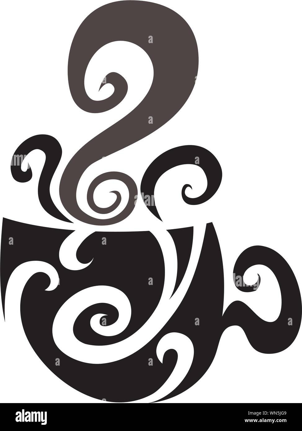 Icone Coffee Cup Illustrazione Vettoriale