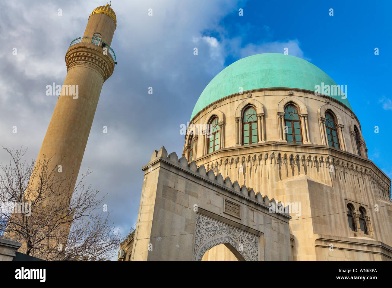 Haji Sultan Ali moschea, Baku, Azerbaijan Foto Stock