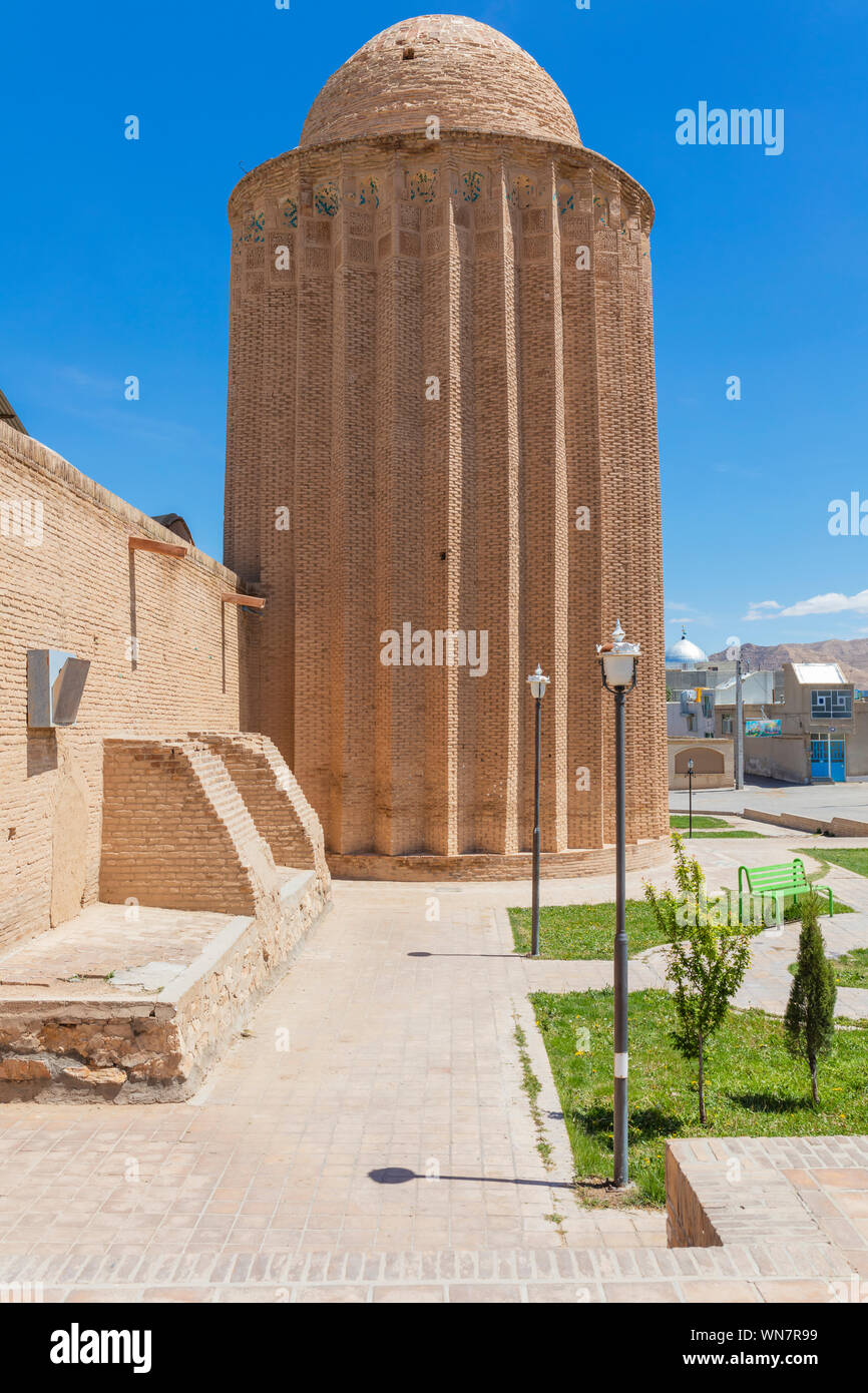 Torre Kashaneh, 1279, Bastam, Bastam distretto, Shahrud County, Semnan Provincia, Iran Foto Stock