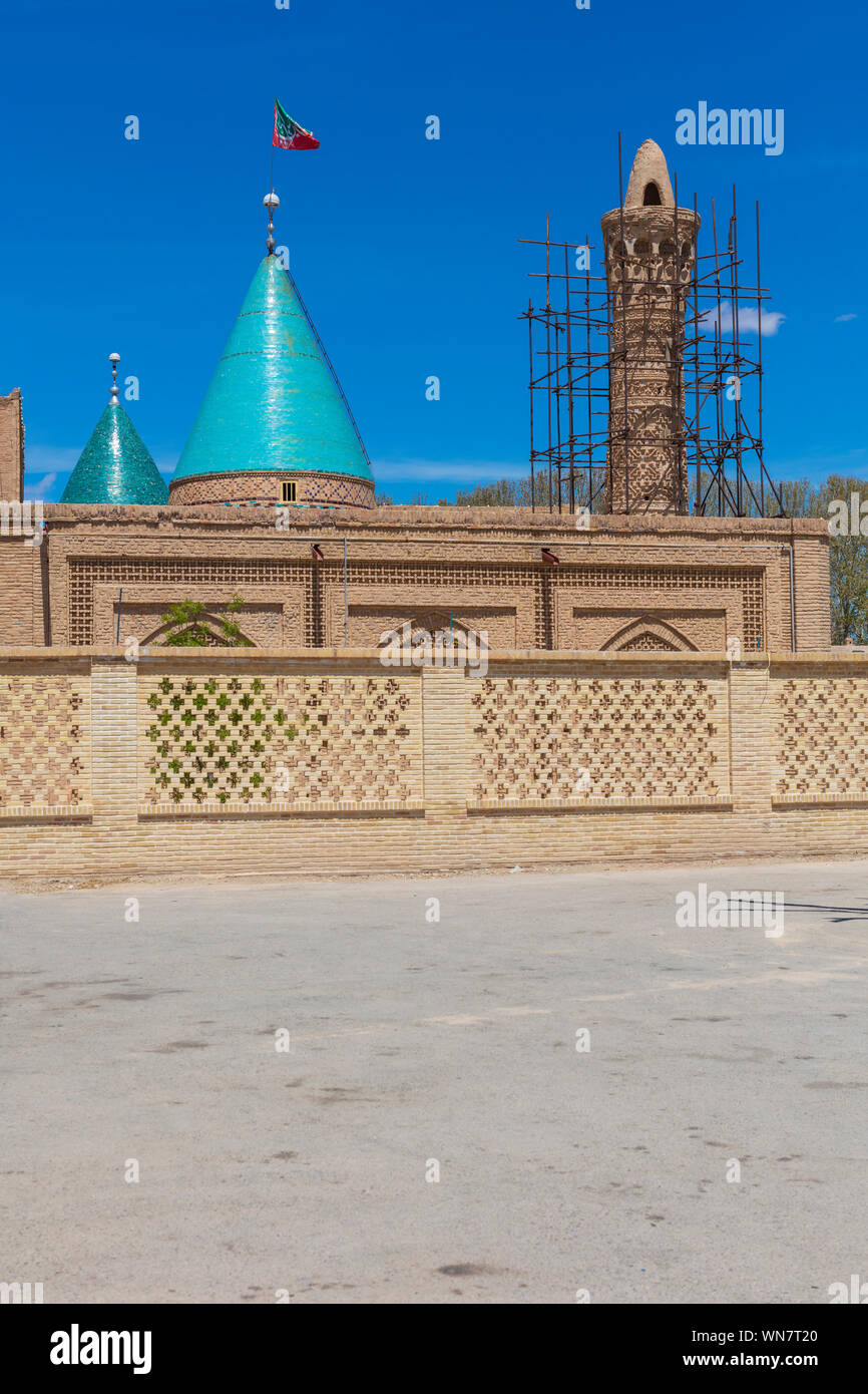 Bayazid Bastami Santuario complesso, Bastam, Bastam distretto, Shahrud County, Semnan Provincia, Iran Foto Stock