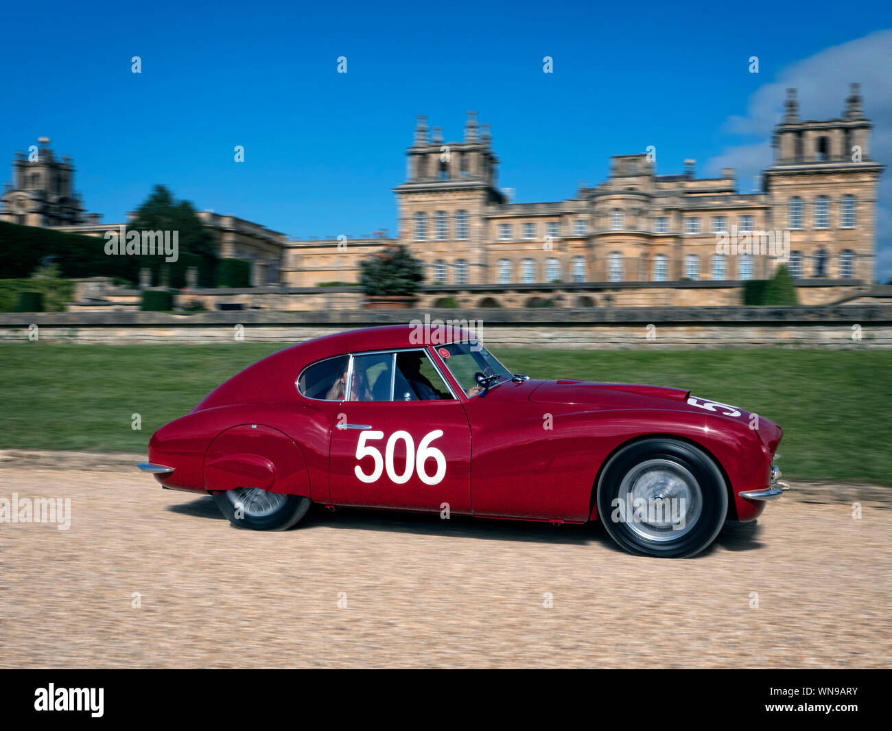 1953 Fiat 8V Rapi Corsa al Salon Prenotazione Blenheim Palace 2019 Foto Stock