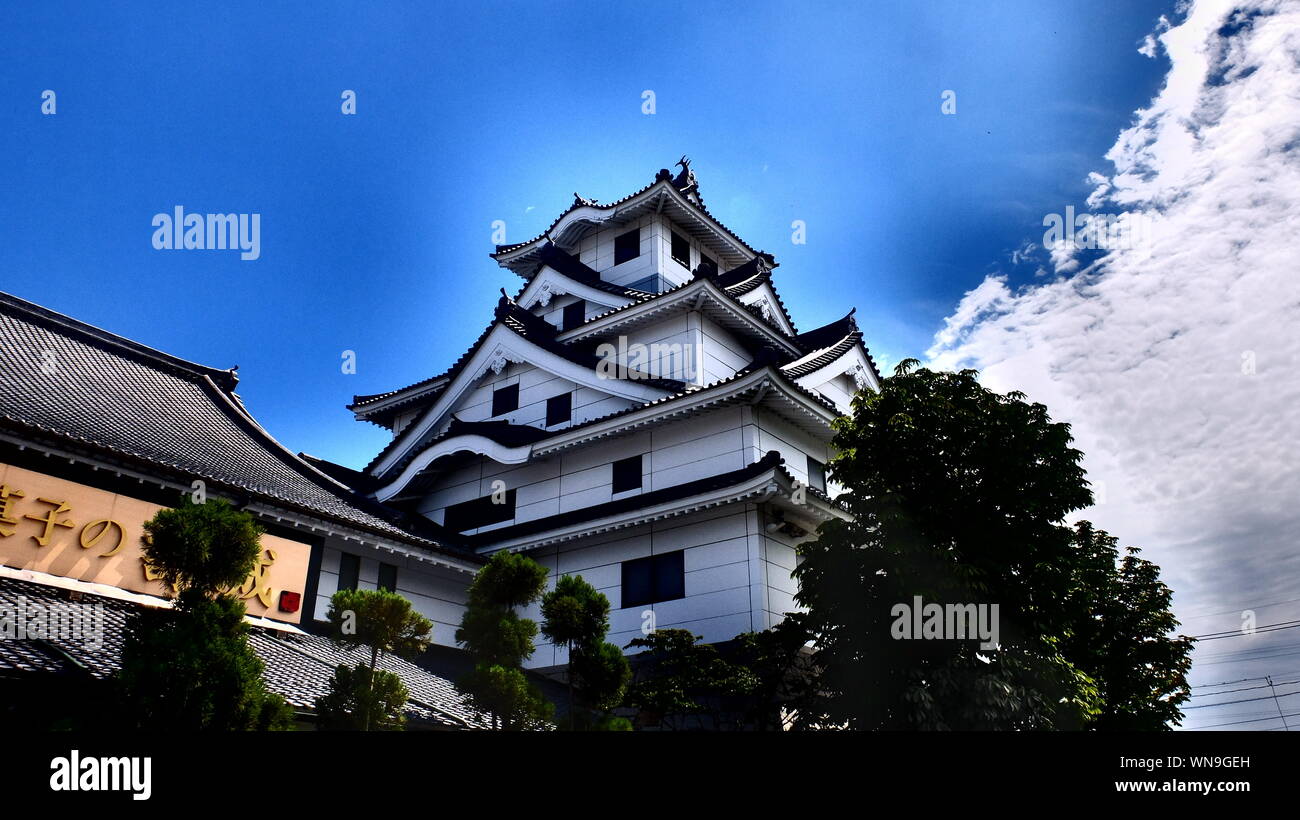 Castello di Matsue Foto Stock