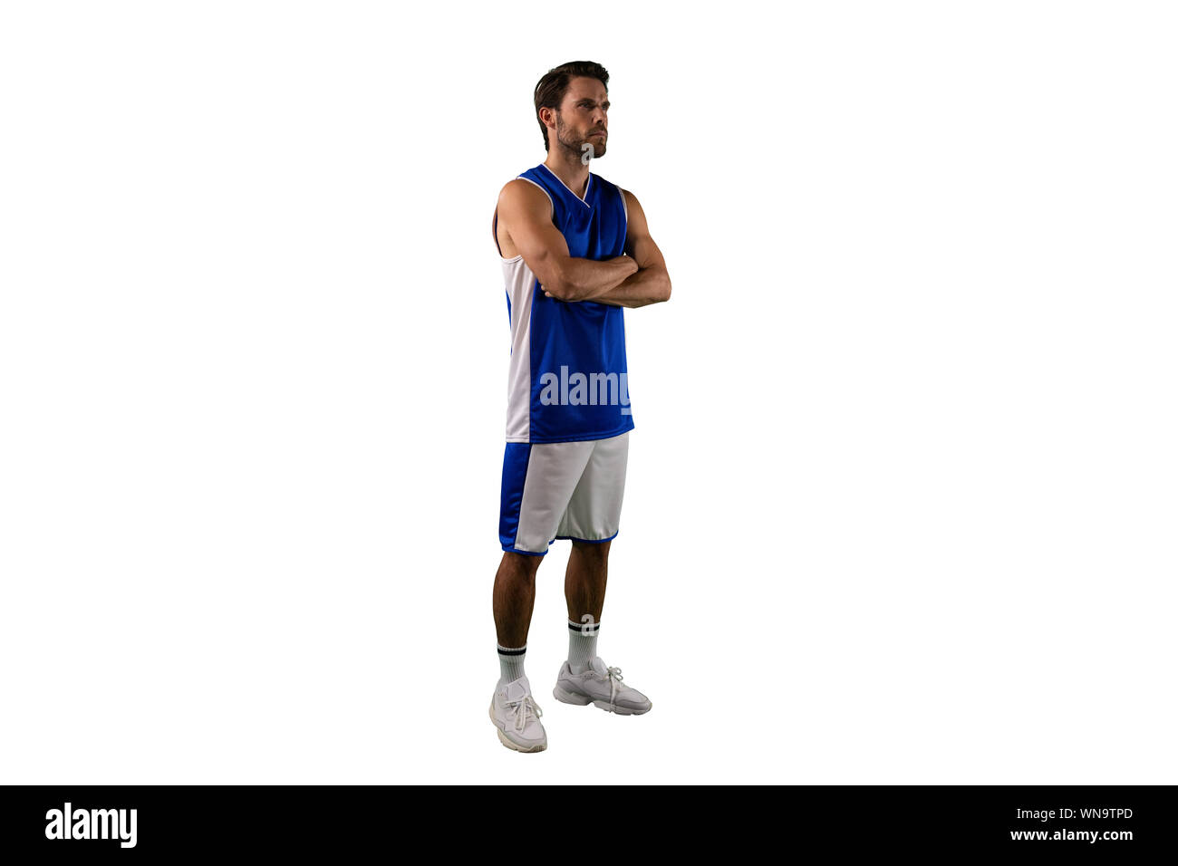 Giocatore di basket Foto Stock