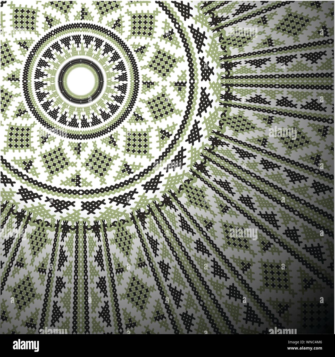 Modello antico. Illustrazione Vettoriale Illustrazione Vettoriale