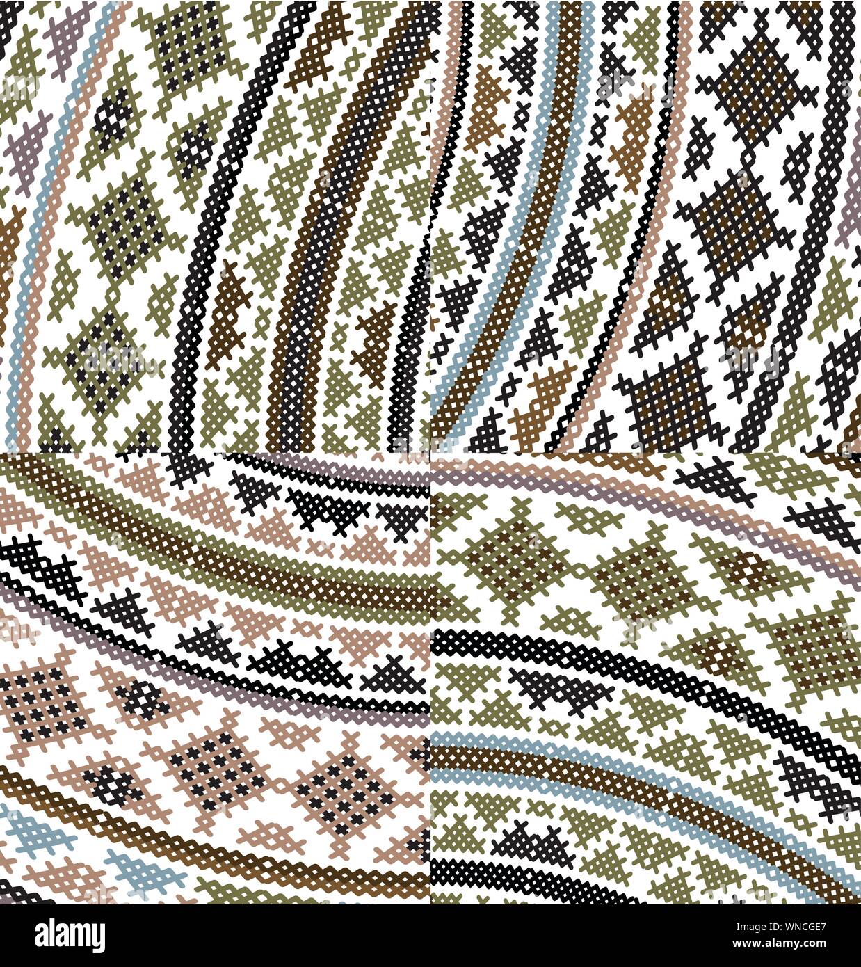 Modello antico. Illustrazione Vettoriale Illustrazione Vettoriale