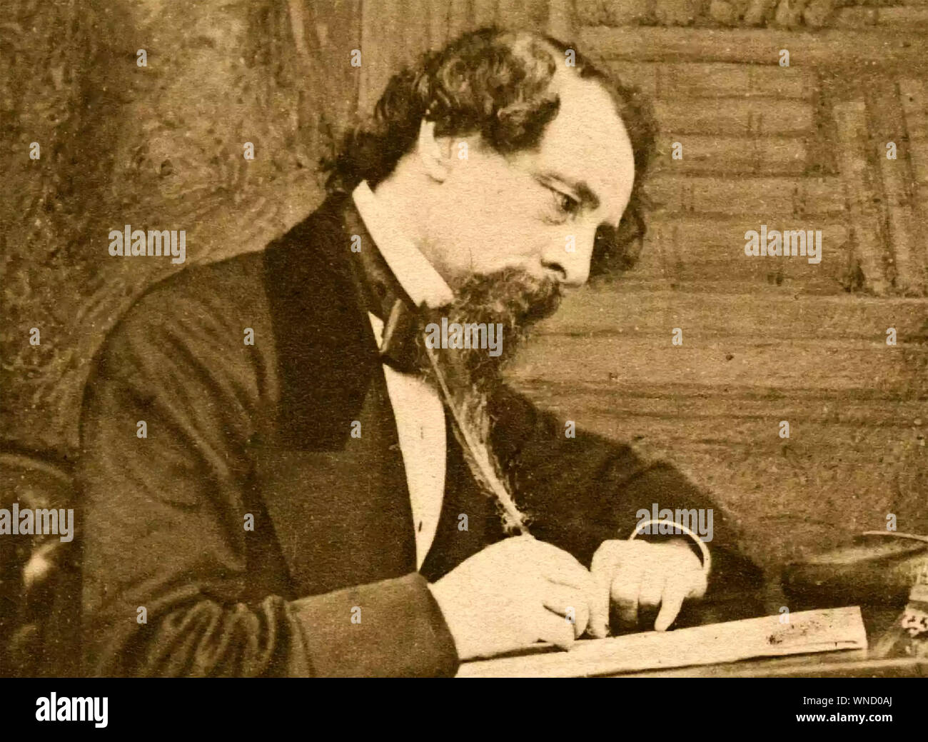 CHARLES DICKENS (1812-1870) autore inglese e critico sociale Foto Stock