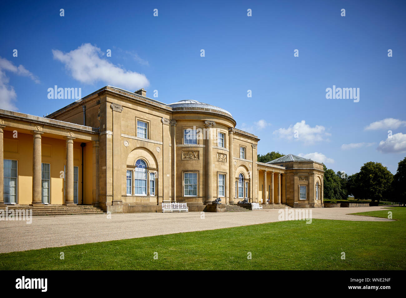 Heaton Park grado che ho elencato la neoclassica villa di campagna del XVIII secolo, Heaton Hall Foto Stock