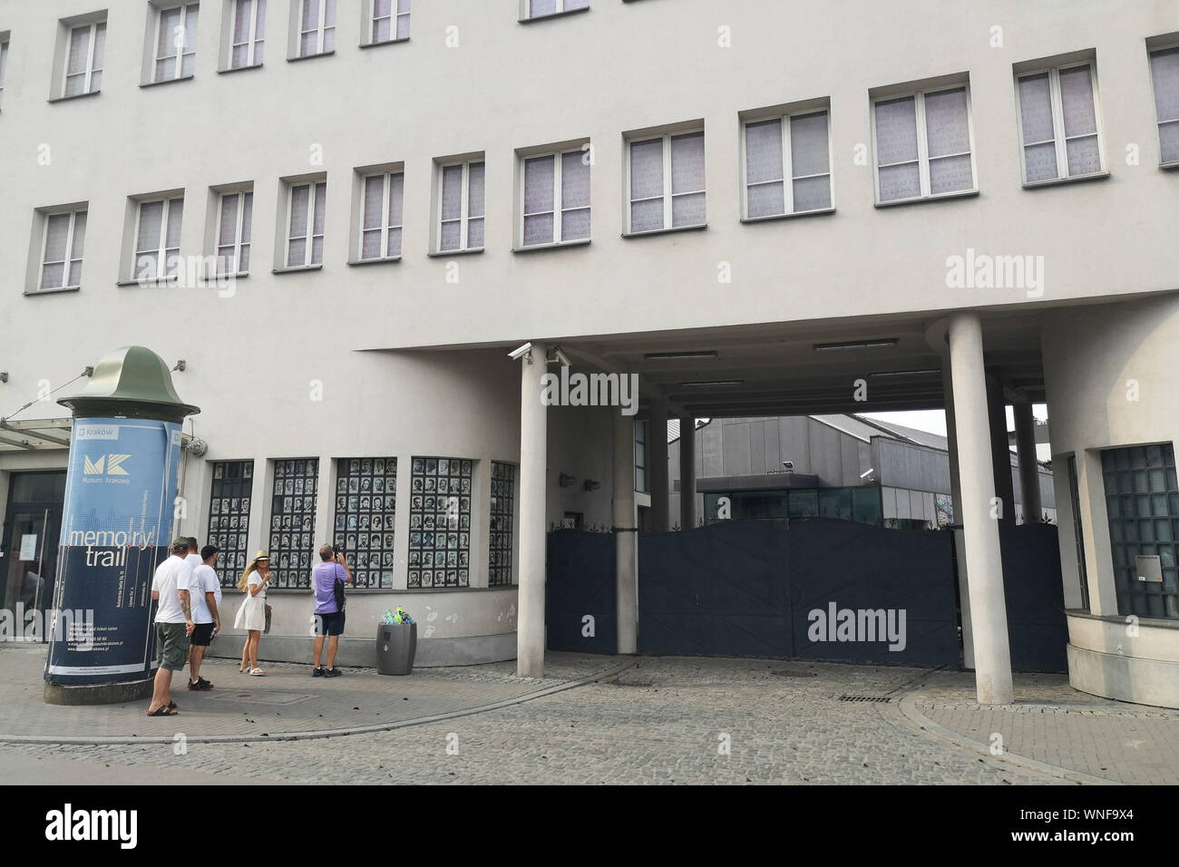 Oskar Schindler fabbrica di smalto in Cracovia in Polonia. Il 28 agosto 2019. Foto Stock