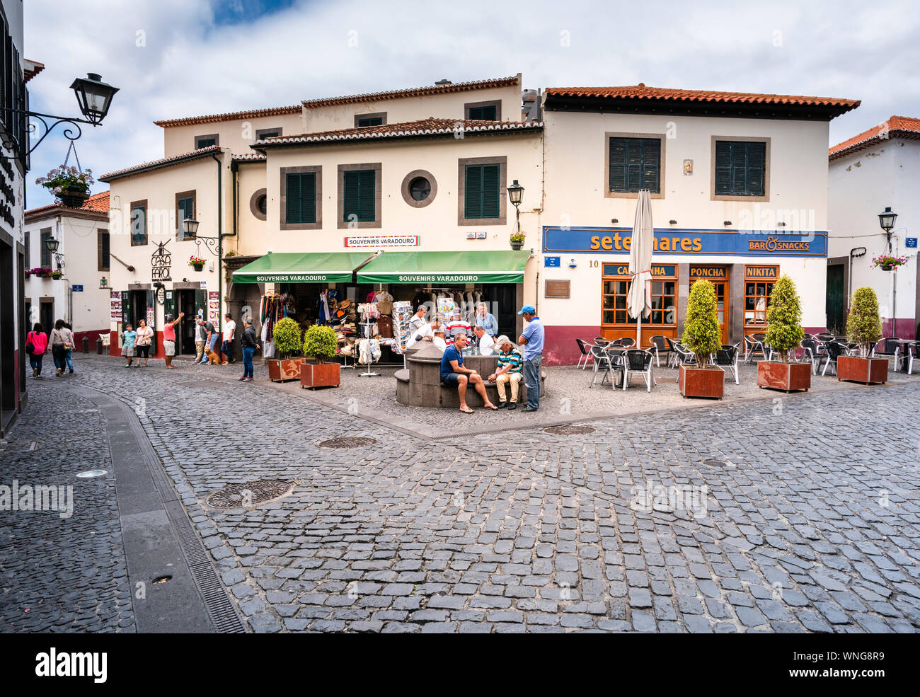 Câmara de Lobos, di Madera Foto Stock