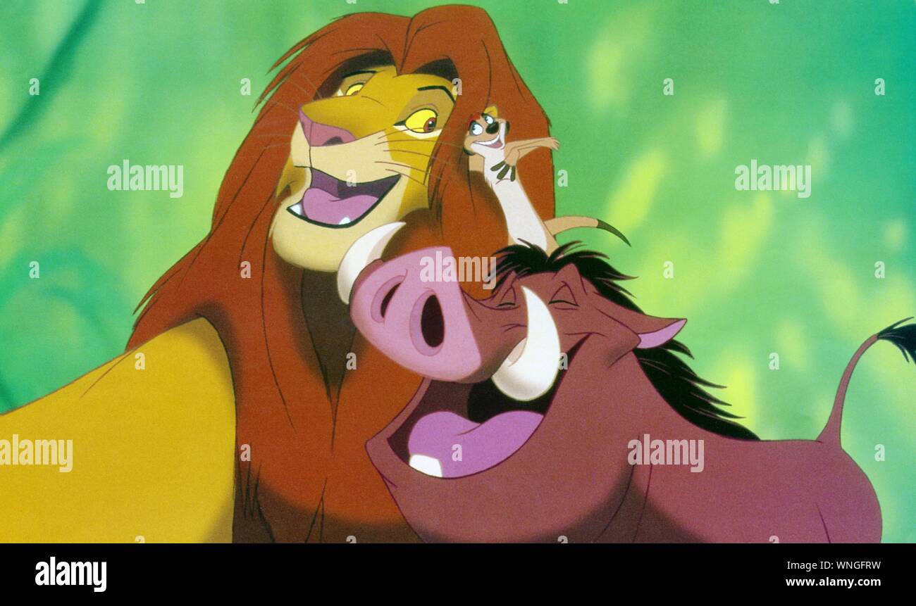 The Lion King Anno: 1994 USA Animazione Direttore: Roger Allers Rob Minkoff Foto Stock