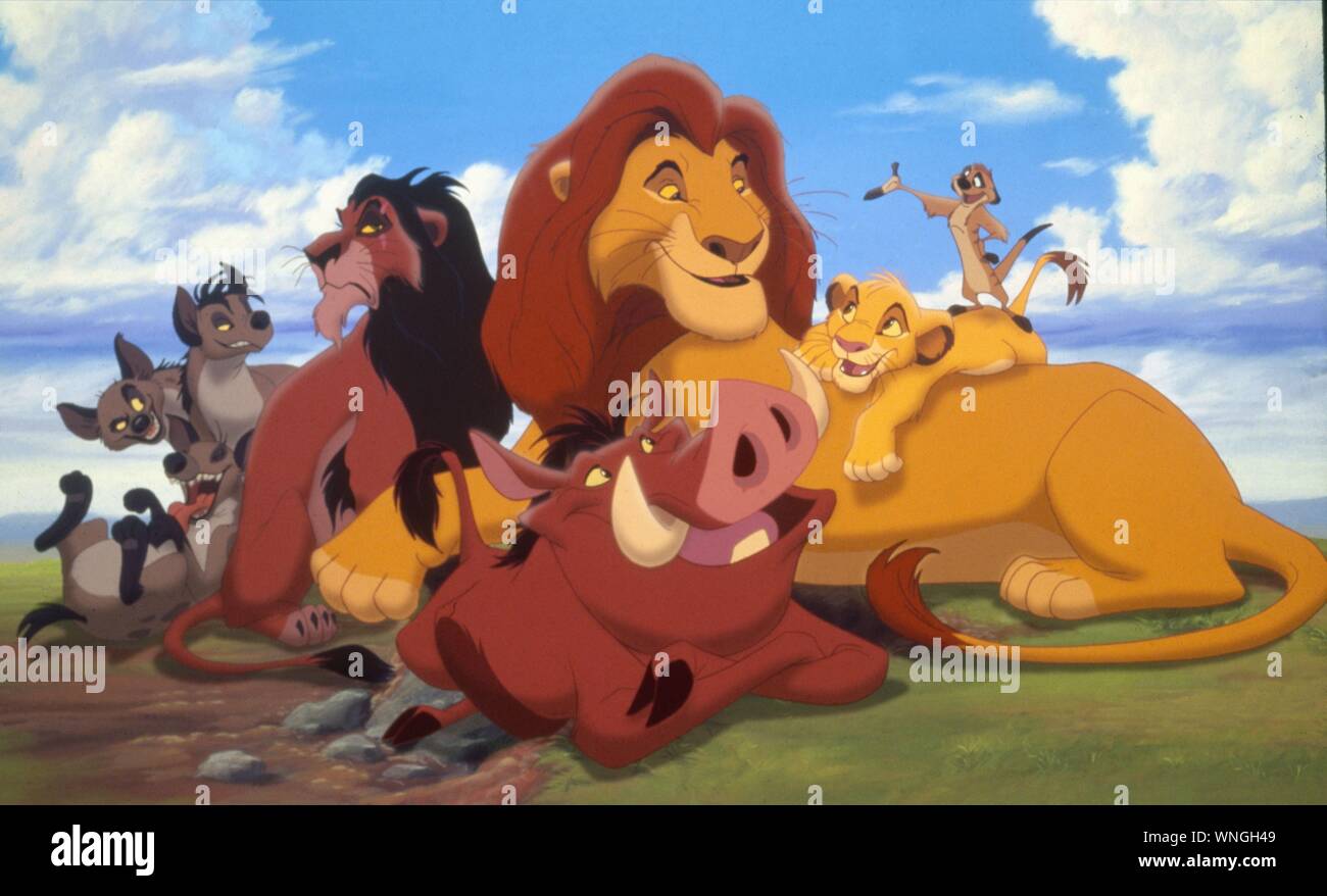 The Lion King Anno : 1994 USA Direttore : Roger Allers Rob Minkoff animazione Foto Stock