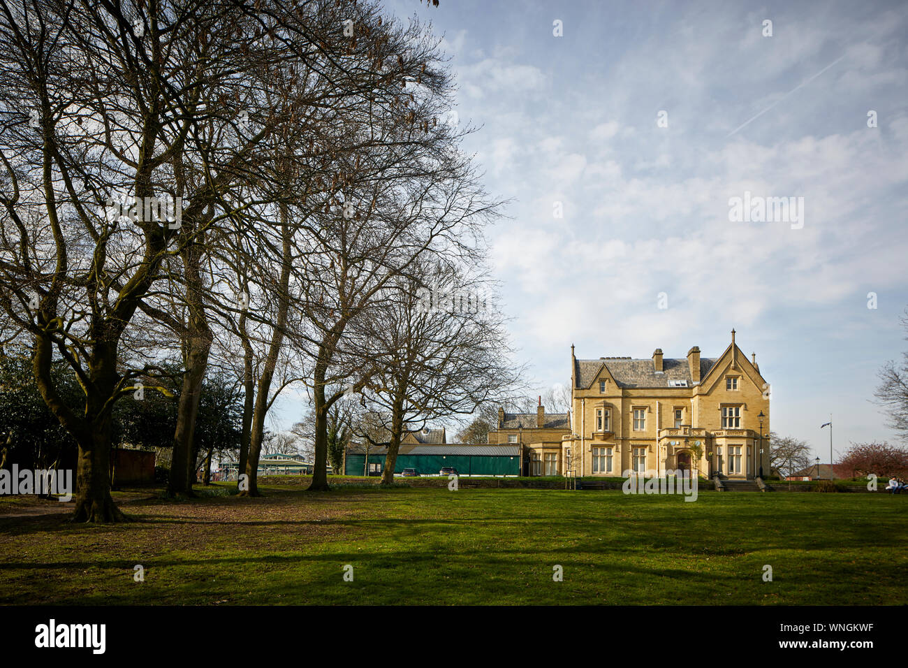 Tameside Asteria Hotel Hall Manchester Rd, Audenshaw, bello Il Grade ii Listed è un edificio civile donati al popolo di Audenshaw da Austin di Hopkinson in 19 Foto Stock