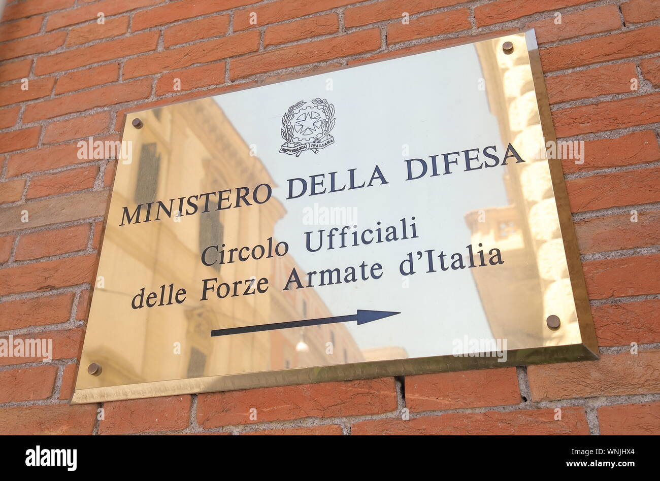 Ministero della Difesa del governo edificio per uffici a Roma Italia Foto Stock
