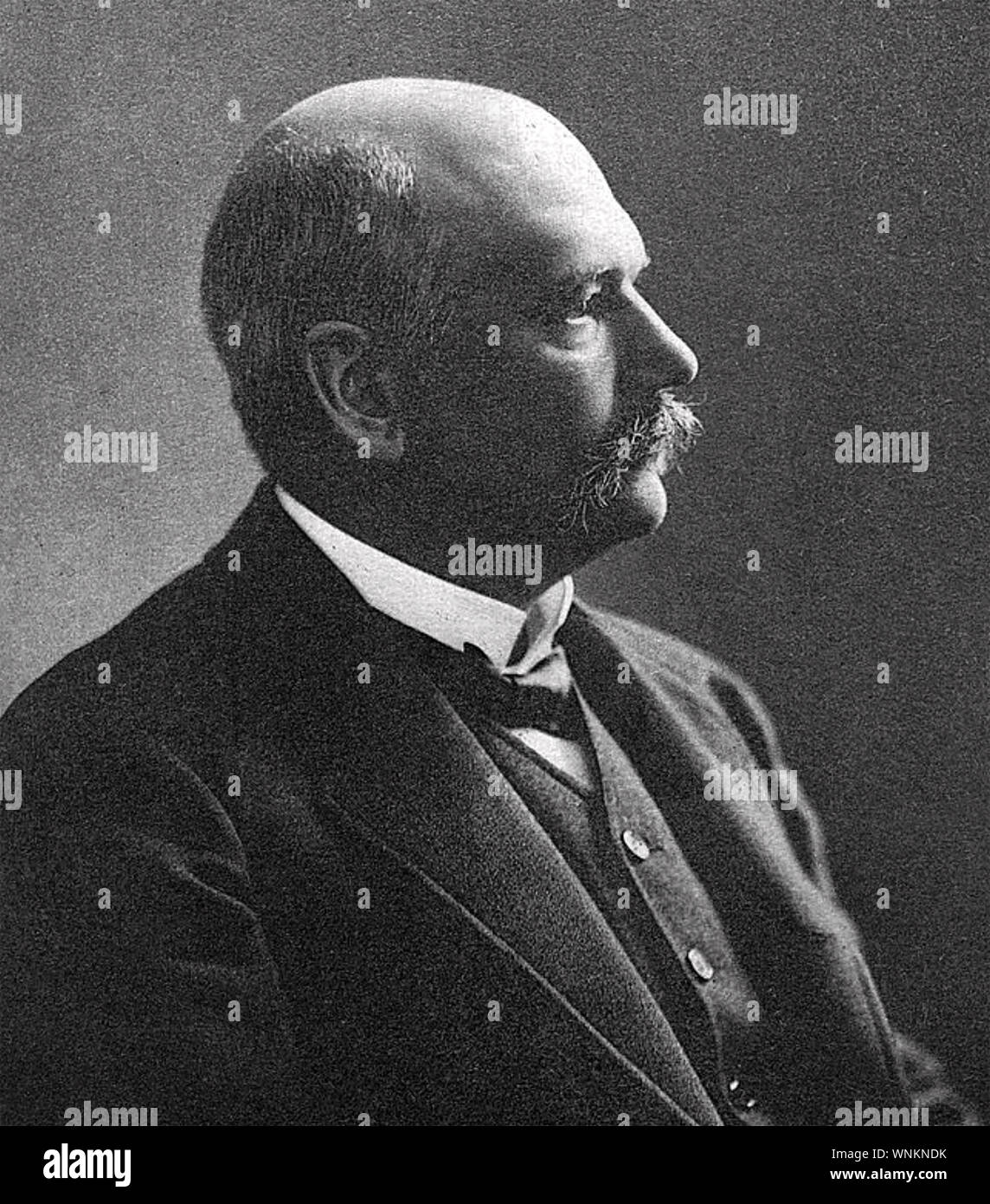 ALBRECHT KOSSEL (1853-1927) Tedesco biochimico e genetista Foto Stock