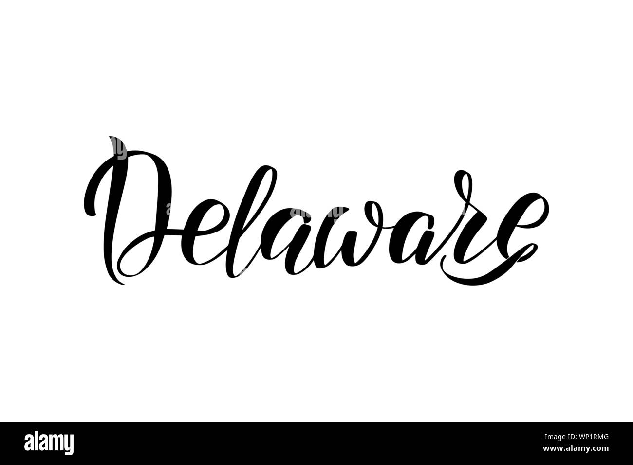 Spazzola manoscritta scritte Illustrazione Vettoriale