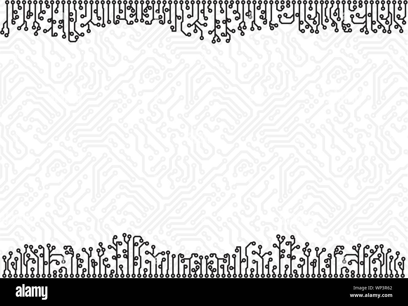 Scheda di circuito eps sfondo8 Illustrazione Vettoriale