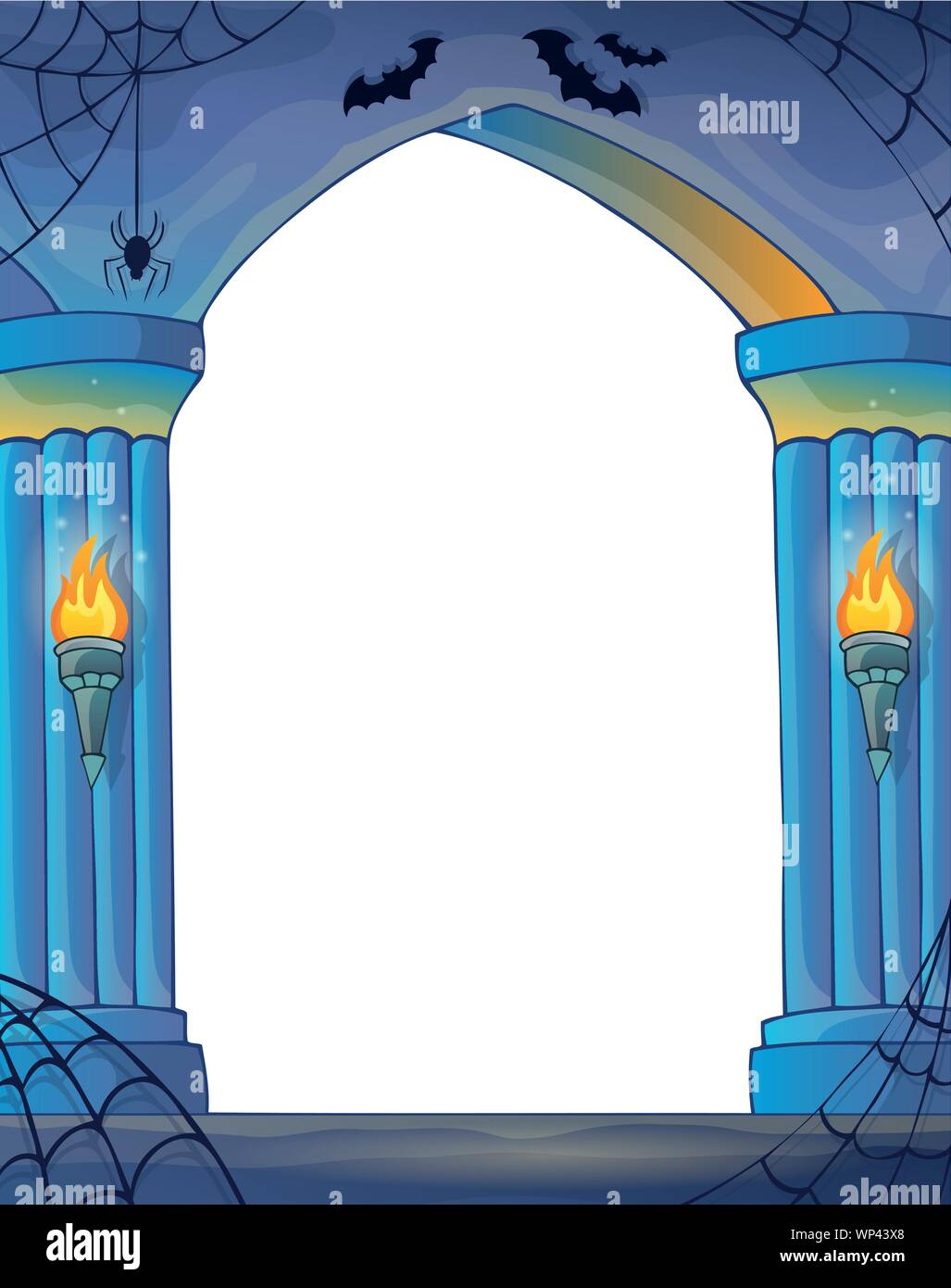 Alcova parete immagine 3 Illustrazione Vettoriale