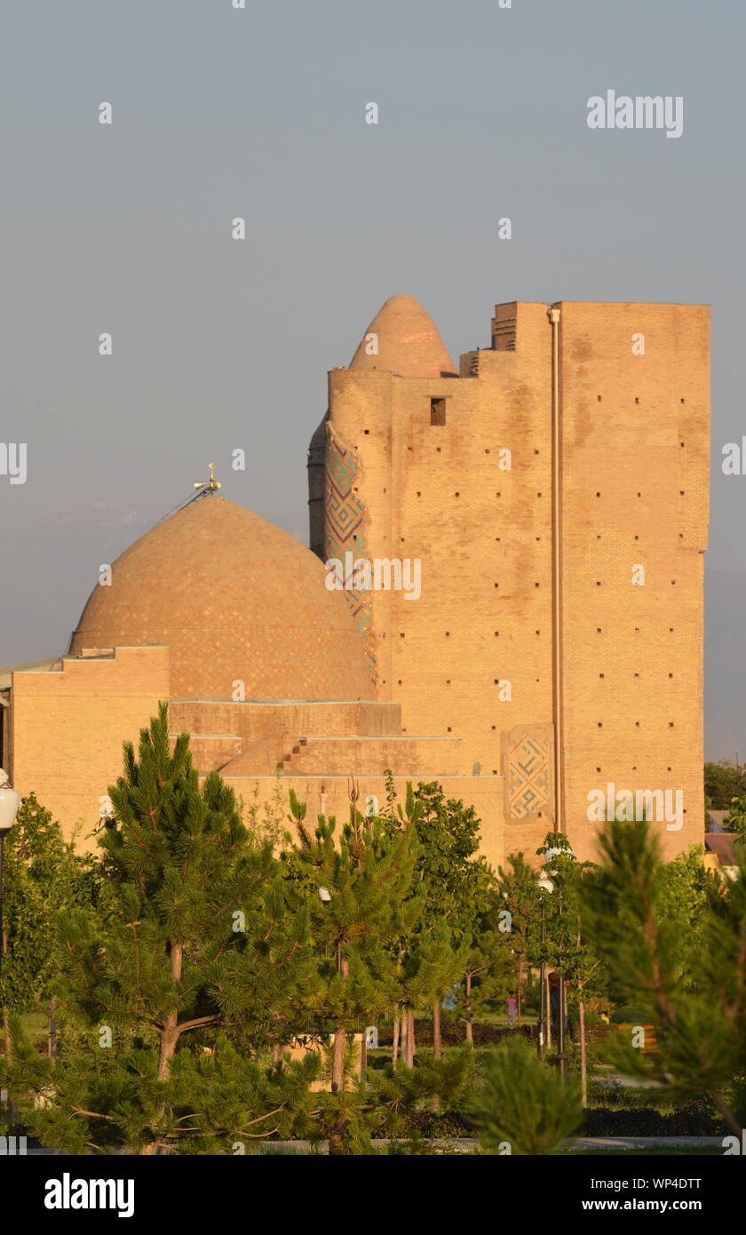 Hazrat storico-ho Imam complessa, Shakhrisabz, southeastern Uzbekistan Foto Stock