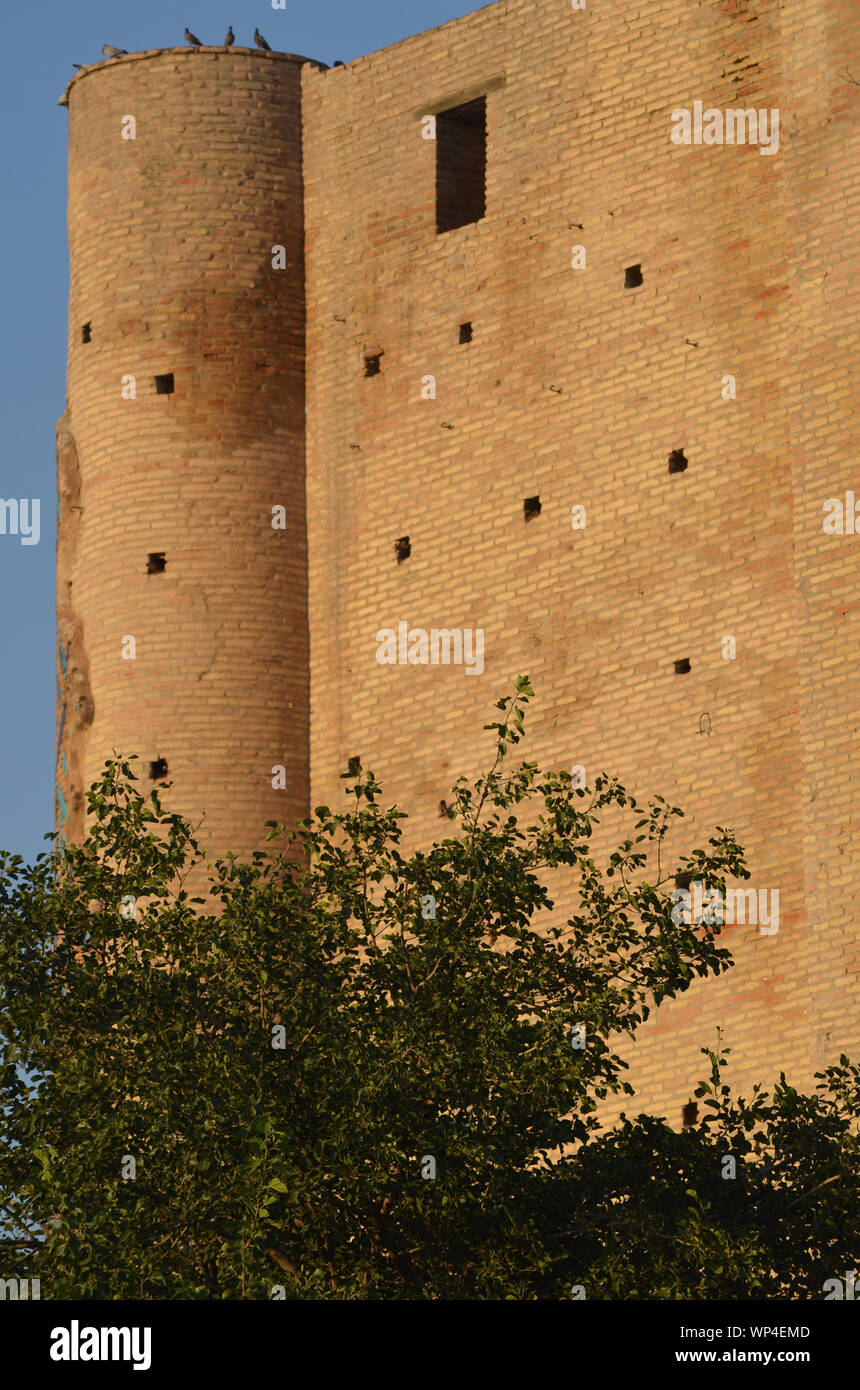 Hazrat storico-ho Imam complessa, Shakhrisabz, southeastern Uzbekistan Foto Stock