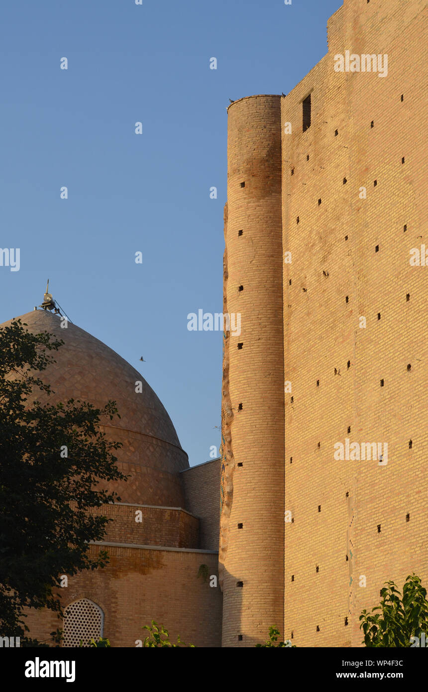 Hazrat storico-ho Imam complessa, Shakhrisabz, southeastern Uzbekistan Foto Stock