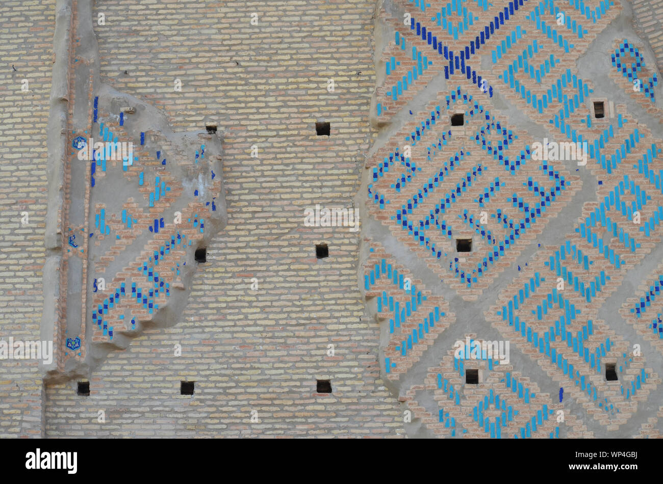 Hazrat storico-ho Imam complessa, Shakhrisabz, southeastern Uzbekistan Foto Stock