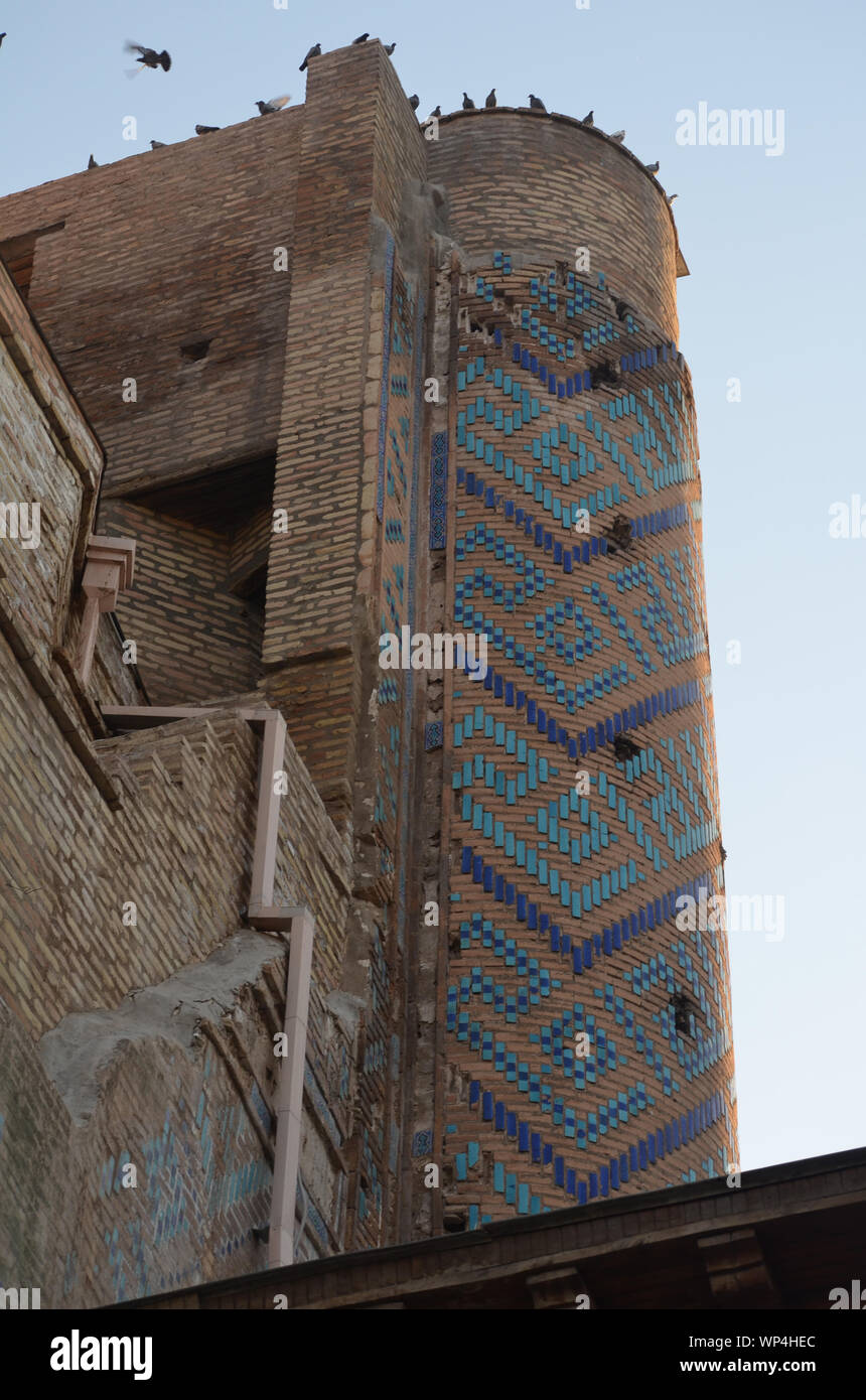 Hazrat storico-ho Imam complessa, Shakhrisabz, southeastern Uzbekistan Foto Stock