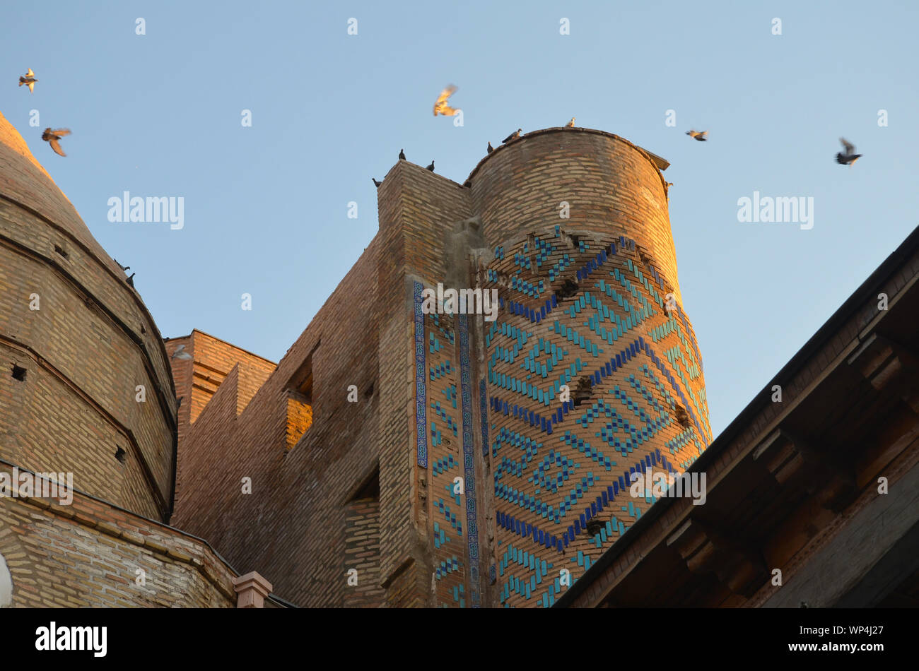 Hazrat storico-ho Imam complessa, Shakhrisabz, southeastern Uzbekistan Foto Stock