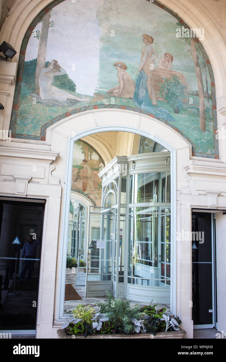 Evian,Palais Lumière Foto Stock