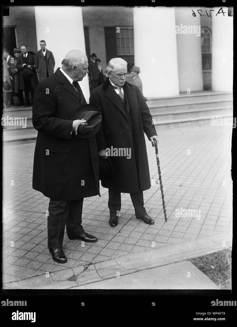 John W. settimane e David Lloyd George Foto Stock