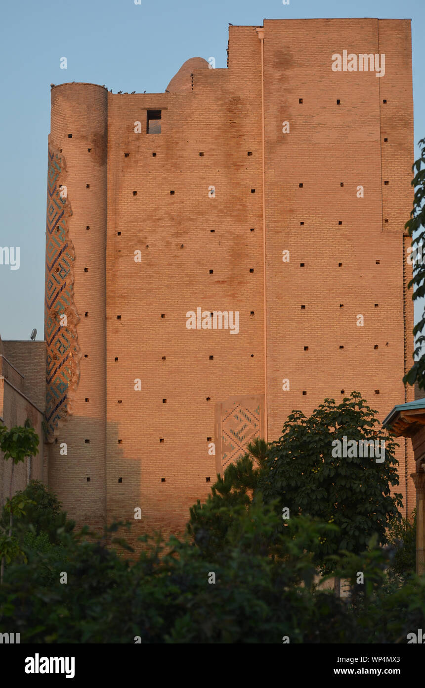 Hazrat storico-ho Imam complessa, Shakhrisabz, southeastern Uzbekistan Foto Stock