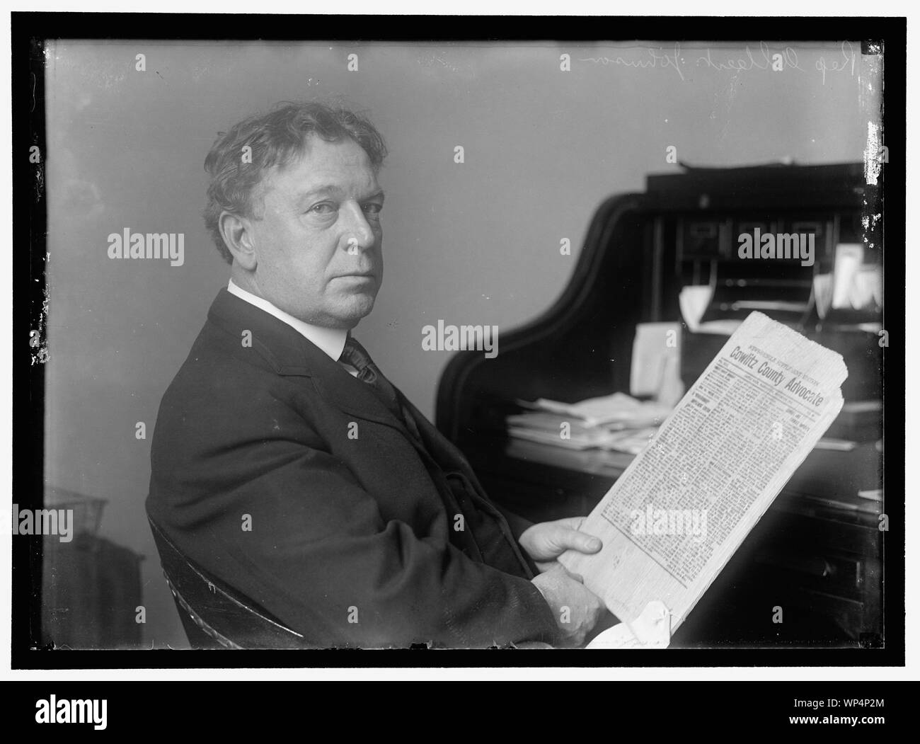 JOHNSON, Albert. Il senatore Foto Stock