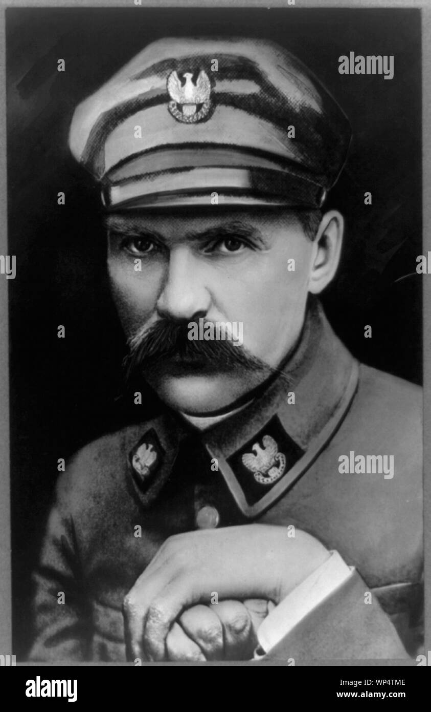 Josef Pilsudski, 1867-1935 Foto Stock