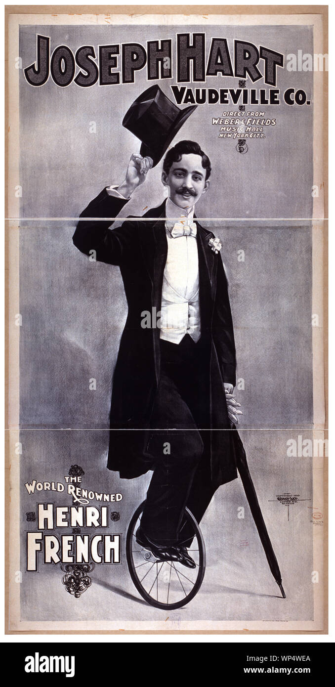 Joseph Hart Vaudeville Co. direttamente da Weber & Campi Music Hall di New York City. Foto Stock