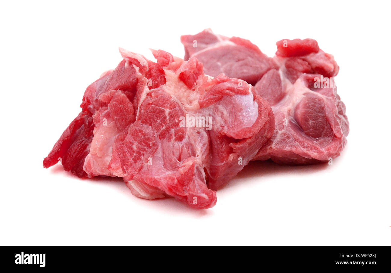 Il pollo crudo gulasch foto Foto Stock