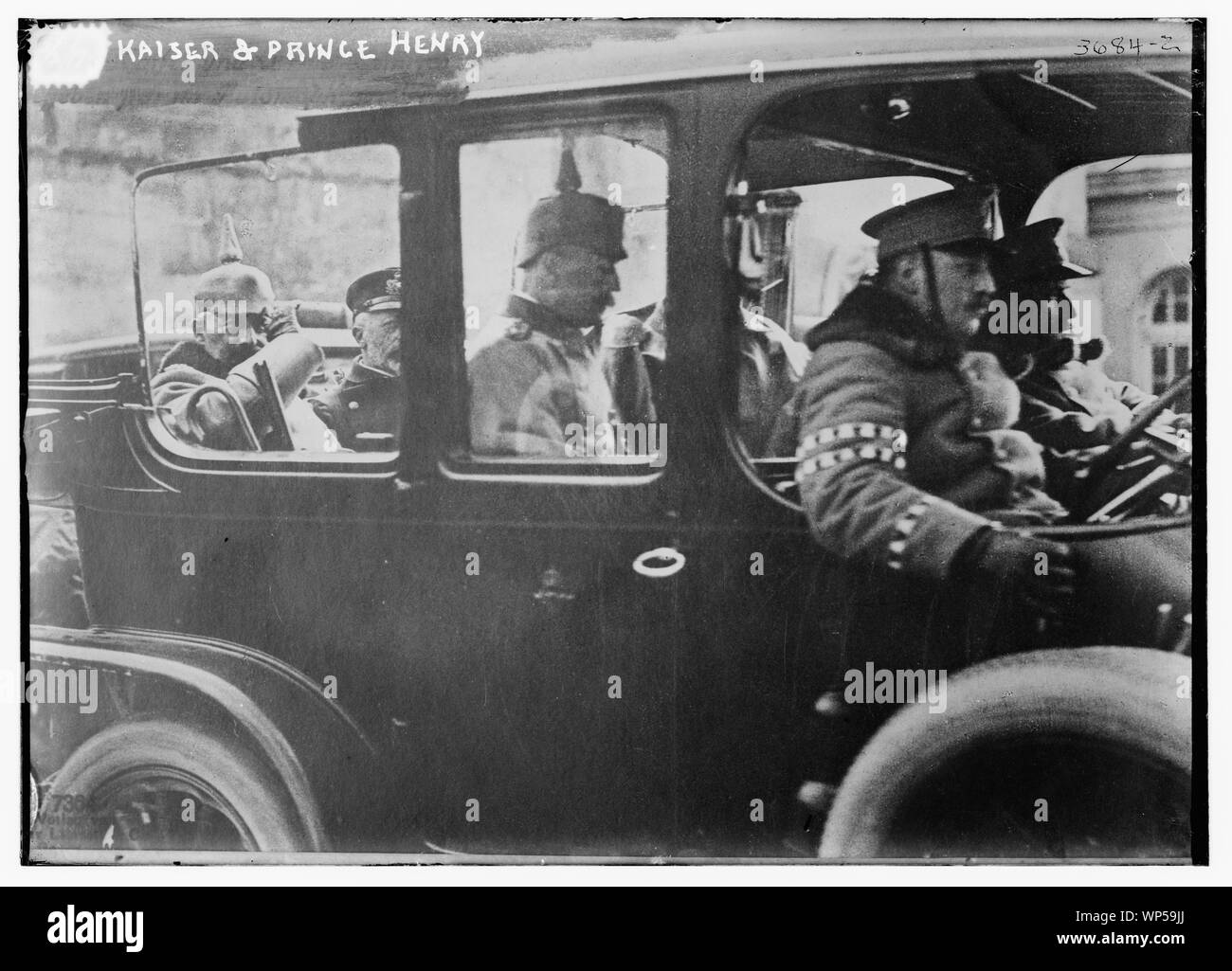 Kaiser & principe Henry Foto Stock