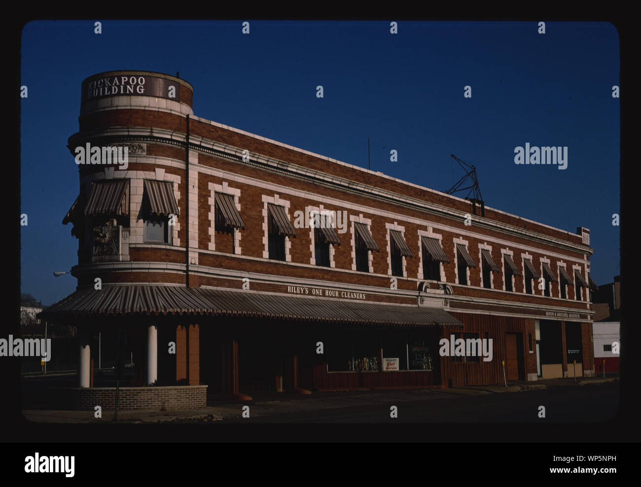 Kickapoo Edificio, Peoria, Illinois Foto Stock