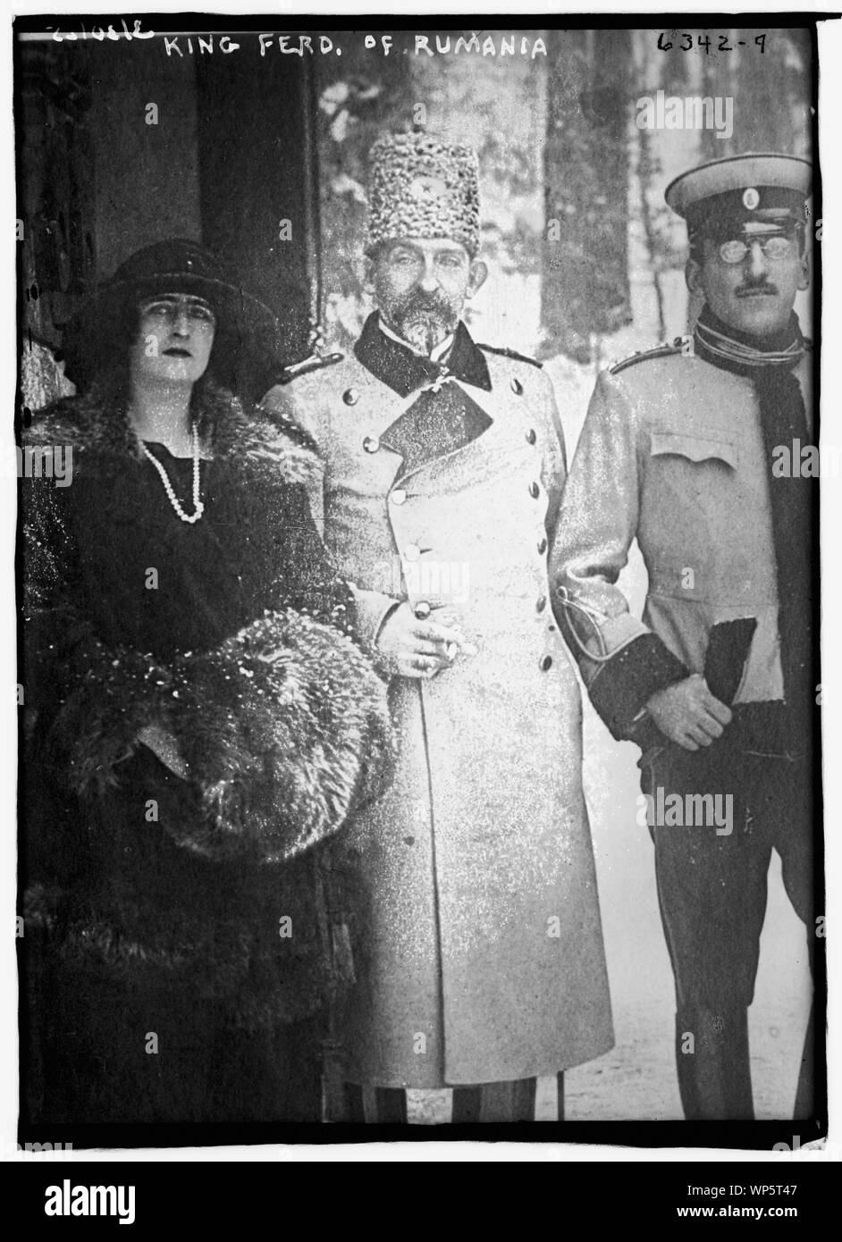 Re Ferd. della Romania Foto Stock