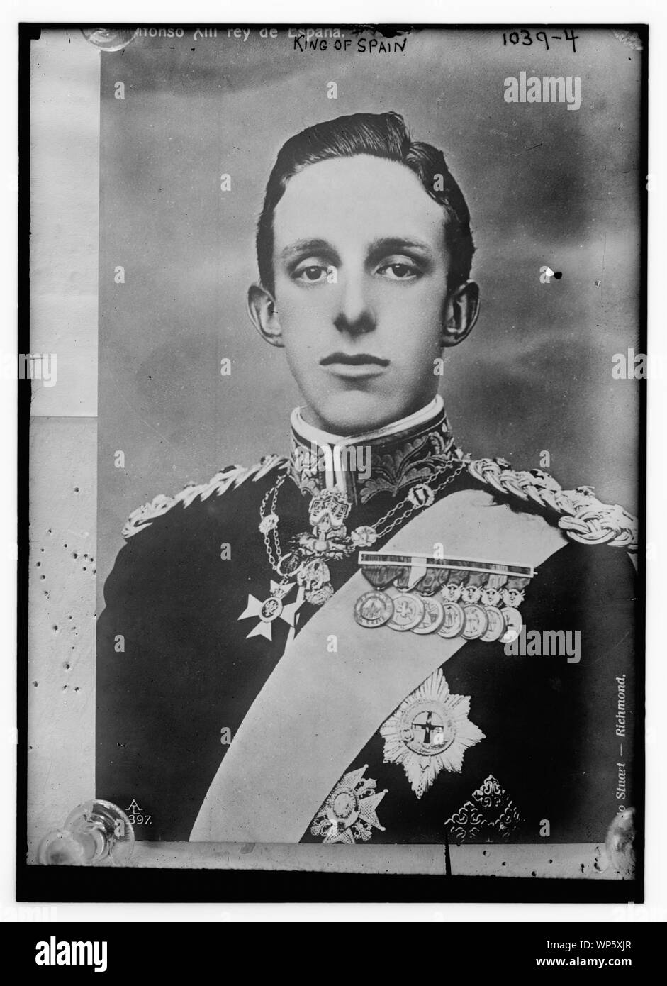 Re di Spagna [a] uniforme Foto Stock