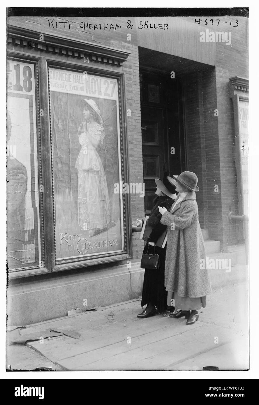Kitty Cheatham & Soller Foto Stock