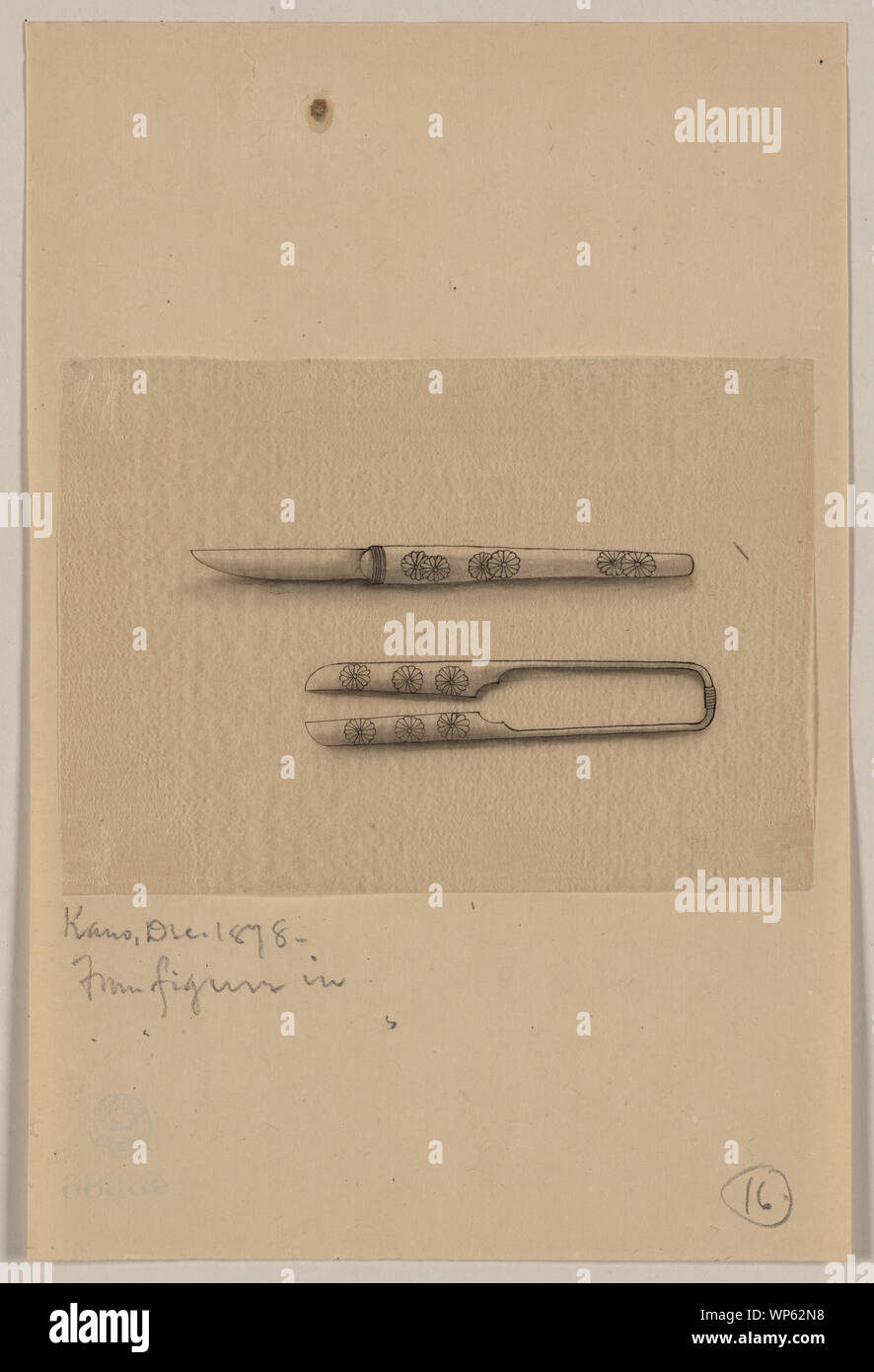 Coltelli e forbici Foto Stock