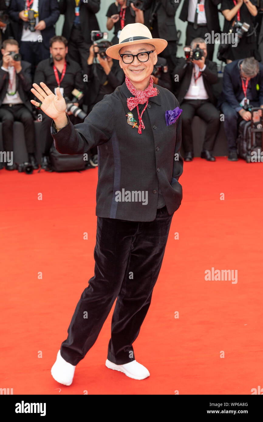 Venezia, Italia. 07Th Sep, 2019. Yonfan assiste il tappeto rosso per la cerimonia di premiazione durante il 76° Festival del Cinema di Venezia al Palazzo del Cinema su Settembre 07, 2019 a Venezia, Italia. Credito: Roberto Ricciuti/risveglio/Alamy Live News Foto Stock