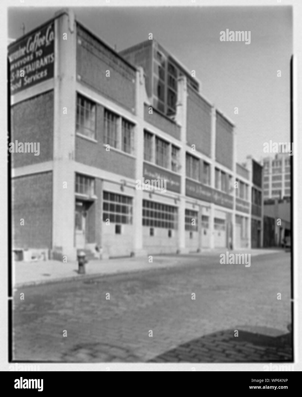 La Touraine Coffee Co., 639 W. 46th St., New York City. Foto Stock