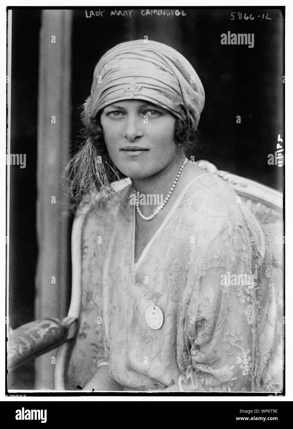 Lady Mary Cambridge Foto Stock